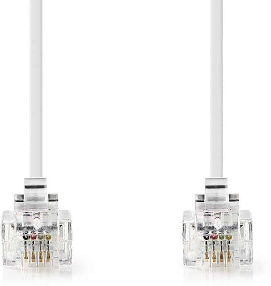 Telecom Cable | RJ11 Male - RJ11 Male | 10.0 m | White